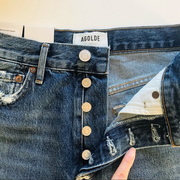 Agolde - Parker Vintage Cut Off Short - Picture 3 of 8